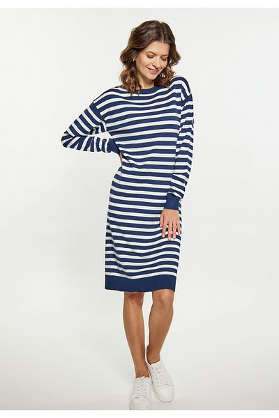 usha blue label Kleid