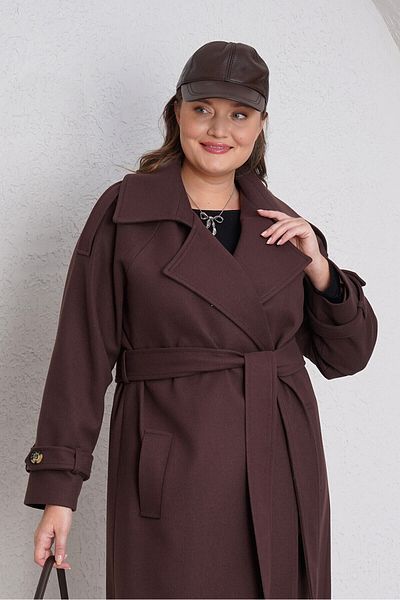 Büyük Moda COTTON BELTED COAT