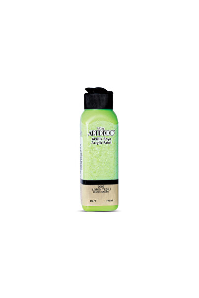 Artdeco Akrilik Boya 140ml Limon Yeşili 3666