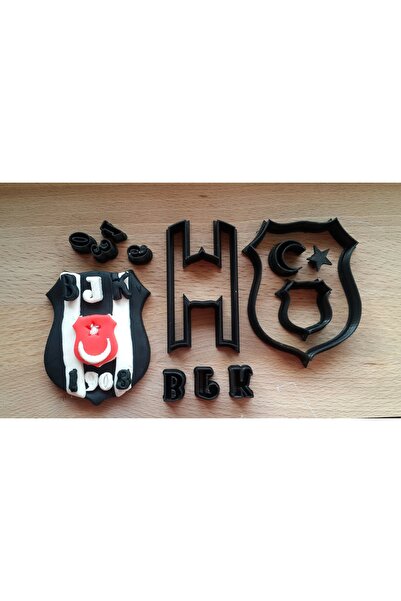 Minitolia3D Bjk Kurabiye Kalıbı
