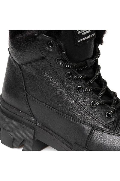 Greyder 31036 Γυναικείες μαύρες μπότες casual από γνήσιο δέρμα