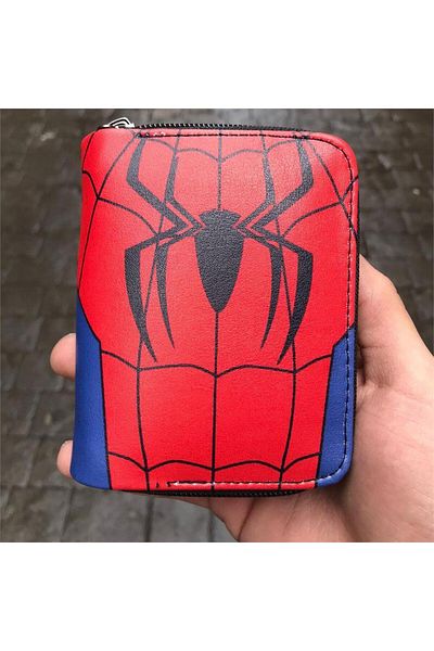 Köstebek Red Spider-Man Short Wallet
