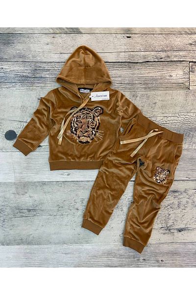 Store Tiger Velvet Set