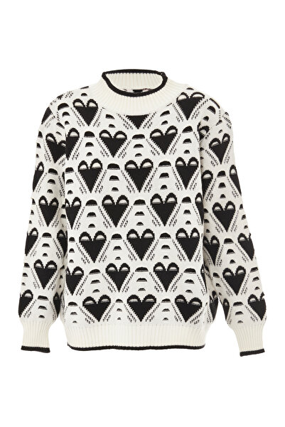 Swirly Strickpullover