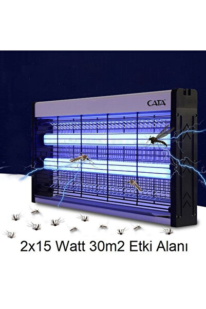 Cata 2x20 40w Sinek Öldürme Cihazı Sinek Kovucu Işıklı Armatür