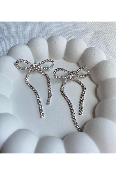 DEMOKAN Coquette Women's Earrings - Bow Detail