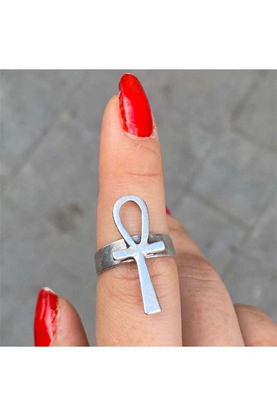 Köstebek Ankh Ring