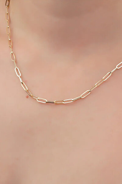 Glorria Altın Ataç Zincir Kolye