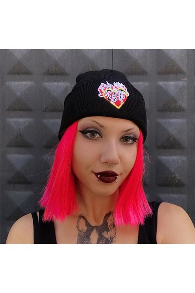 Köstebek Burning Heart Beanie