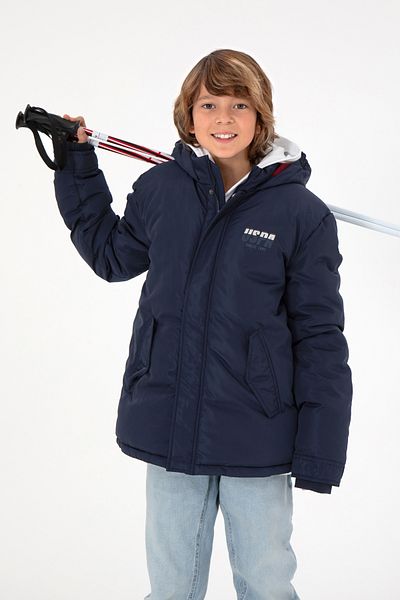 U.S. Polo Assn. Тъмносиньо палто за момче 50293294 -Vr033