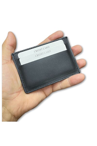 ipekbazaar مجموعة حامل بطاقات رفيعة للغاية من الجلد الطبيعي مكونة من 4 قطع - ...