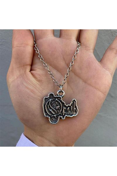 Köstebek Opeth Logo Necklace