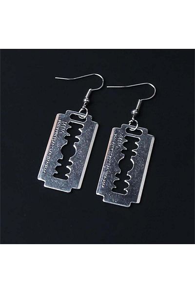 Köstebek Razor Earrings