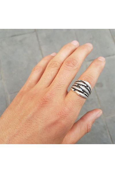 Köstebek Touz Eagle Claw Adjustable Ring