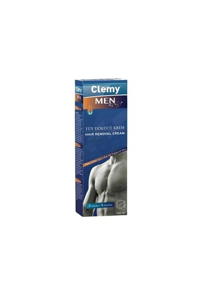 Clemy Cream Colored Hair Remover Men 100ml