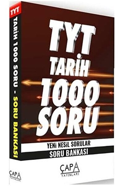 ÇAPA YAYINLARI Süper Fiyat - Çapa Yks Tyt Tarih Soru Bankası 1000 Soru