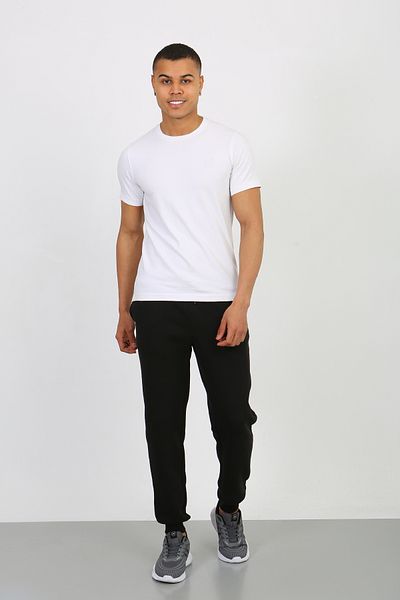LACİVERTMEN Φούτερ 8063 Jogger Leg Relaxed Cut Premium υφασμάτινο ράστερ