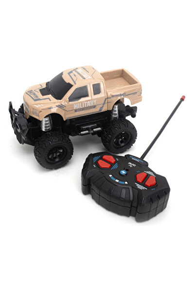 Fab N Funky سيارة كروس كانتري عسكرية تعمل بالتحكم عن بعد مع تأثيرات ضوئية وصو...