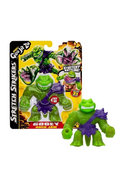 GIOCHI PREZIOSI Goojitzu Stretch Strikers - Single Figure Pack Gjt51000 Rock Jaw