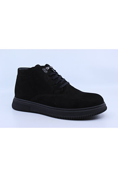 Papuccu 1112 Black Men's Leather Boots 41
