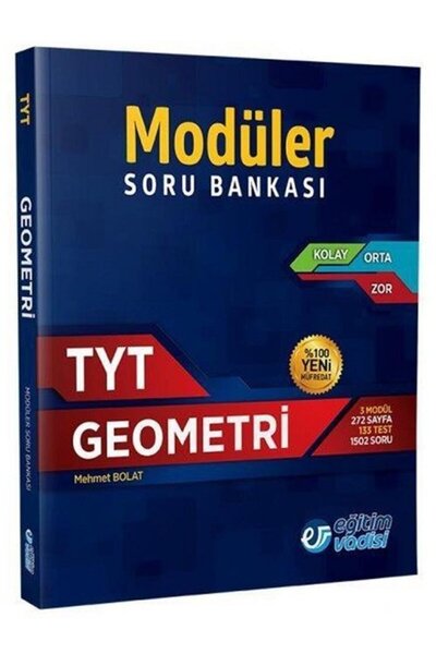 Eğitim Vadisi Süper Fiyat - Yks Tyt Geometri Modüler Soru Bankası Yayınları