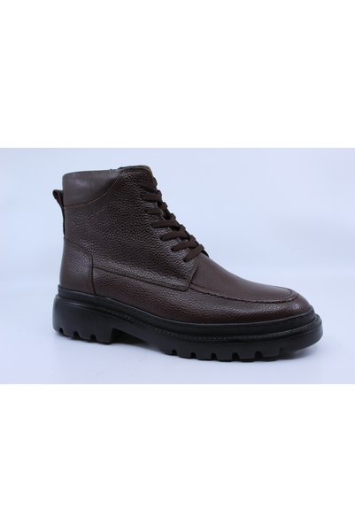 Papuccu 1119 Brown Men's Leather Boots 42