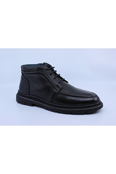 Papuccu 1137 Black Men's Leather Boots 41