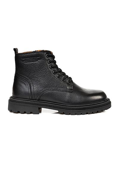 Greyder 16221 Men's Black Genuine Leather Casual Boots