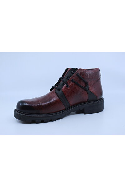 Papuccu 1011 BORDO ERKEK DERİ BOT 41