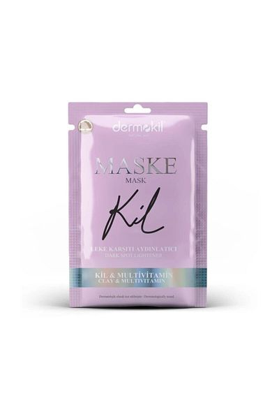 Dermokil   Anti-Blemish Brightening Mask - Clay and Multivitamin 15ml