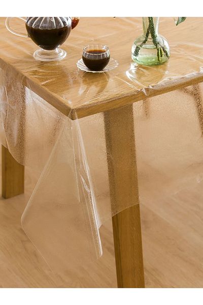 LC Waikiki Lcw Yellow Glossy Glitter Tablecloth 140X180 cm