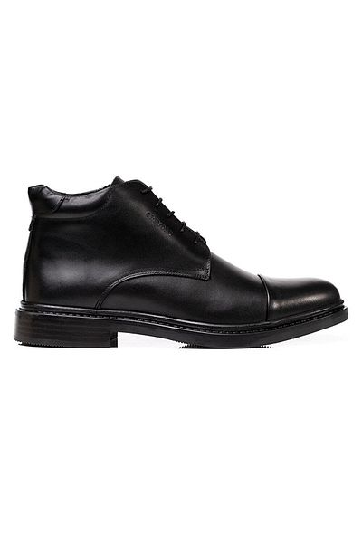 Greyder 75143 Ανδρικές Μαύρες Γνήσιες Δερμάτινες Κλασικές Μπότες