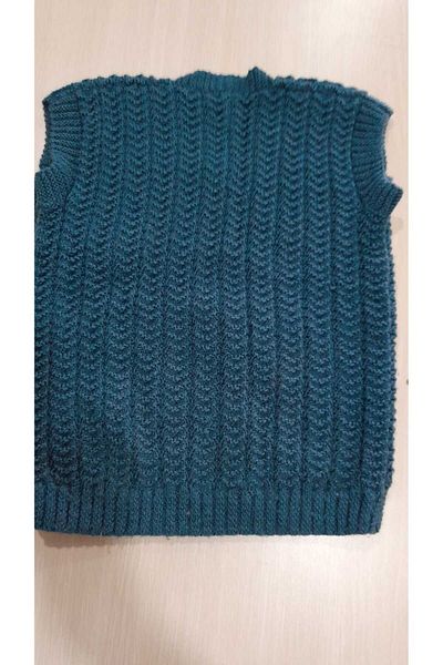 Papatyam Hand Knitted Baby Vest Handcrafted Baby Kids Knitted Vest//Handcrafted Jumpers