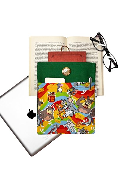Smyrna Kitap Kılıfı / Tablet Kılıfı / Ebook Kılıfı / Çok Amaçlı Kılıf  ( Kedi...