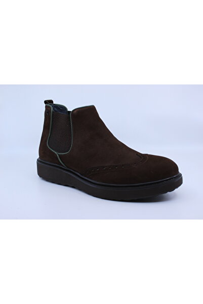 Papuccu 1090 Brown Men's Leather Boots 41