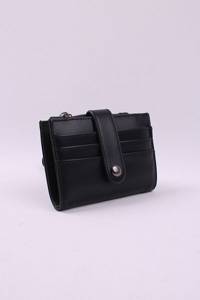 GALB LEATHER Small Size Zippered Coin Compartment Paper Coin Compartment 9 Card Compartment Card Holder Wallet 12X10 cm