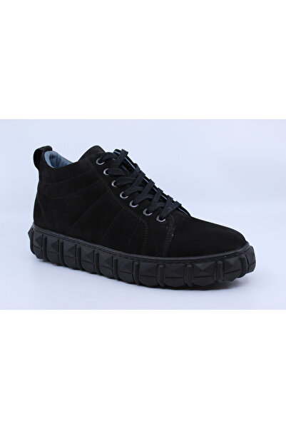 Papuccu 1140 Black Men's Leather Boots 42