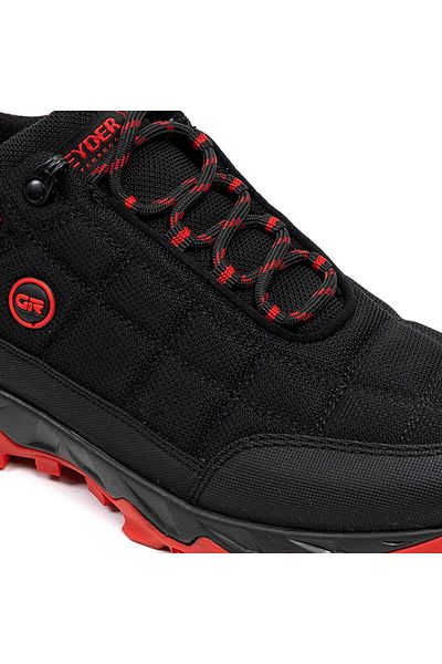 Greyder 00171 Men's Black Red Waterproof Shoes
