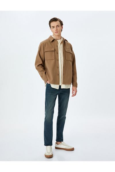 Koton Džíny Slim Fit s normálním pasem - Brad Jean