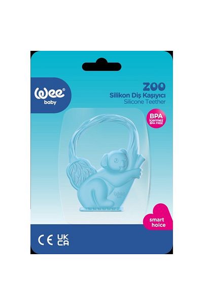 Wee Baby Blue Koala Zoo Teether - 8690797103897