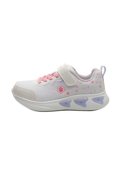 lumberjack 101508861 -R Lumberjack 4M Karly 4Fx Pantofi sport albi pentru copii