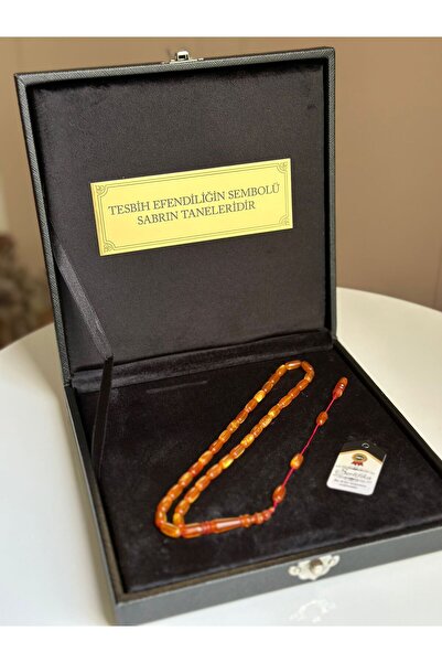 Kehribarstore Sıkma Kehribar Tesbih Özel Yazılı, Özel Kutu Kesme Model Erkek ...