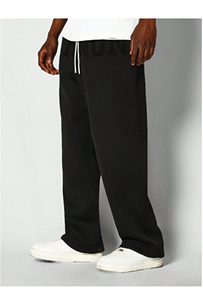 yx yustex sport Ανδρικό Φούτερ - Μαύρο, Ίσια Γραμμή (Baggy), Casual και Άνετο