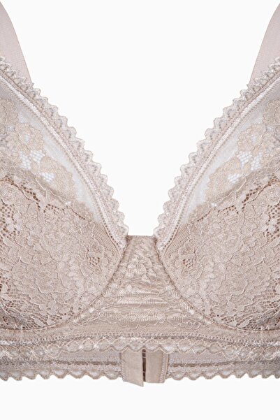 Wonna Σουτιέν Valerie Lace Pad Gathering - 2542 - Δέρμα