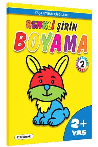 Timaş Çocuk Renkli Şirin Boyama -2 (2+Yaş)