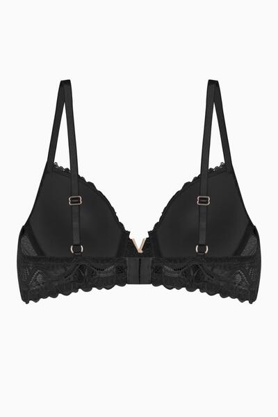 Wonna Сутиен с дантела Anna Gold - Push Up - 2568 - Черен