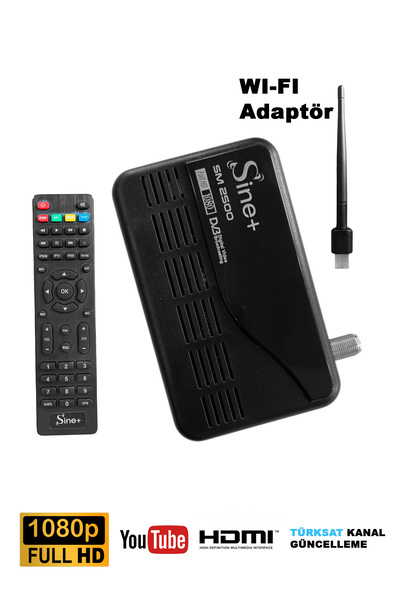 Genel Markalar TKGS Otomatik Güncelleme Hd Uydu Mini Çanaklı Çanaksız Wıfı Adaptör Sınırsız Tv