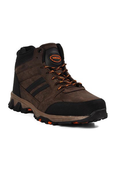 WALKWAY Καφέ Unisex Μποτάκια