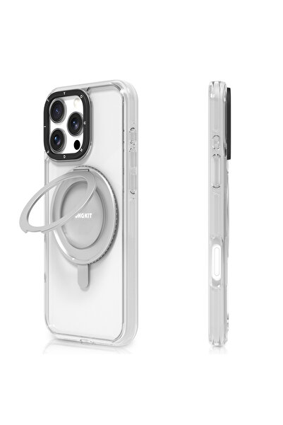 Youngkit iPhone 16 Pro Max Kılıf Magsafe Özellikli Parmak Ring Standlı Youngk...