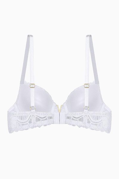 Wonna Anna Gold Detailed Lace Bra - Push up - 2568 - Ecru